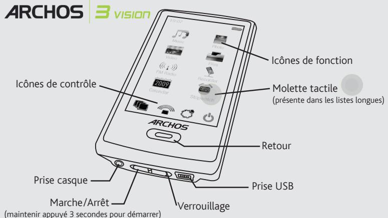ARCHOS 3 VISION - 1
