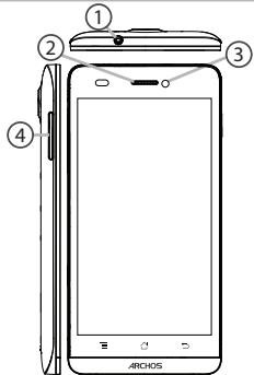 ARCHOS 45 HELIUM - Beschrijving van het apparaat - 1