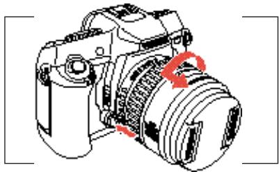 PENTAX MZ-S - Maniement de I'objectif - 1