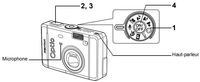 PENTAX OPTIO S30 - Sauvegarde des éléments du menu (Mémoire) - 5