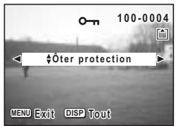 PENTAX OPTIO S30 - Protection de l'ensemble des images/des sons - 1