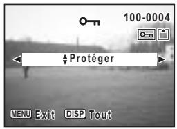 PENTAX OPTIO S30 - Protection des images/des sons contre l'effacement (Protéger) - 2
