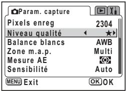 PENTAX OPTIO S30 - Pressez le bouton de confirmation ou le déclencheur. - 1