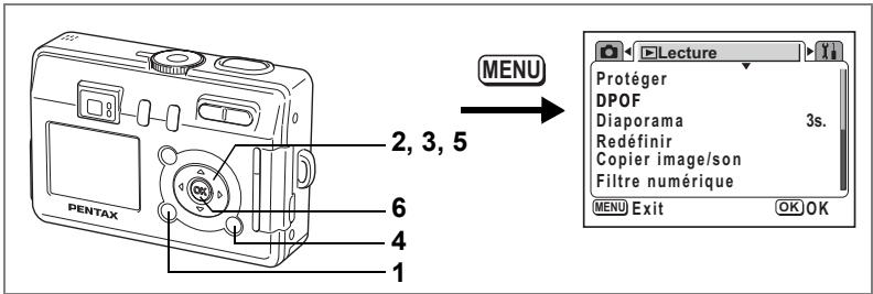 PENTAX OPTIO S30 - Protection des images/des sons contre l'effacement (Protéger) - 3