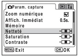 PENTAX OPTIO S30 - Réglage de la netteté (Netteté) - 1