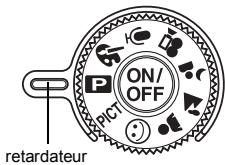 PENTAX OPTIO S30 - Tournez le sélecteur de mode et faites correspondre l'indicateur avec l'un des éléments suivants : Ⓓ PICT 😊 - 2