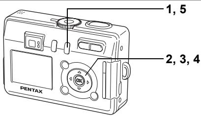 PENTAX OPTIO S30 - Sauvegarde des éléments du menu (Mémoire) - 7