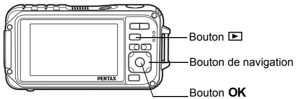 PENTAX OPTIO W90 - Suppression de toutes les images et fichiers son - 2