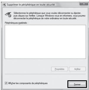 PENTAX OPTIO W90 - Cliquez sur [OK] puis sur [Fermer]. - 2