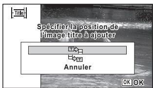PENTAX OPTIO W90 - Ajout d'une image titre à une séquence video - 3