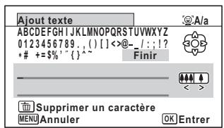 PENTAX OPTIO W90 - Définisse le texte. - 1