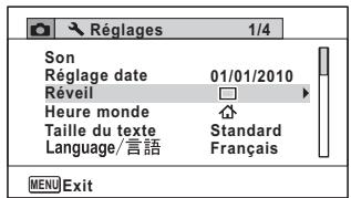 PENTAX OPTIO W90 - Appuyez sur le bouton OK. - 1