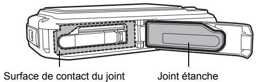 PENTAX OPTIO W90 - Vérifiez les points suivants avant de vous approcher de l'eau - 1