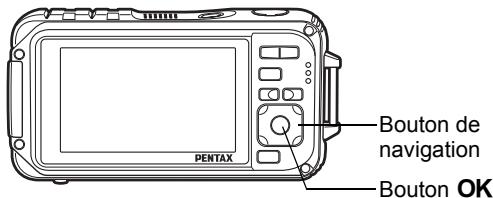PENTAX OPTIO W90 - Sélection du mode centre - 1