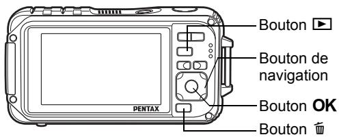 PENTAX OPTIO W90 - Lecture des images fixes - 1