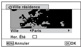Ville résidence Ville Paris Hor. Été MENU Annuler OK OK