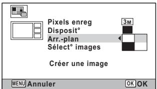 Pixels enreg Disposit* Arr.-plan Select* images Créer une image MENU Annuler OK OK