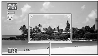 PENTAX OPTIO WG-2 - Confirmez le sujet et les paramètres de la prise de vue sur l'écran. - 1
