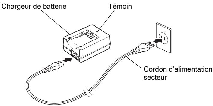 PENTAX K-500 - Charge de la batterie - 1