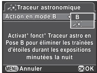 PENTAX K-500 - Prise de vue de corps célestes (traceur astronomique) - 2