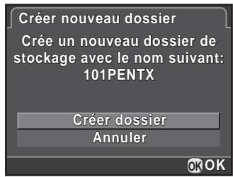 PENTAX K-500 - Création de nouveaux dossiers - 1
