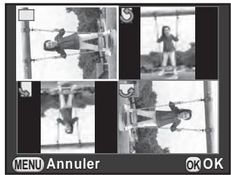 PENTAX K-500 - Rotation d'images - 2