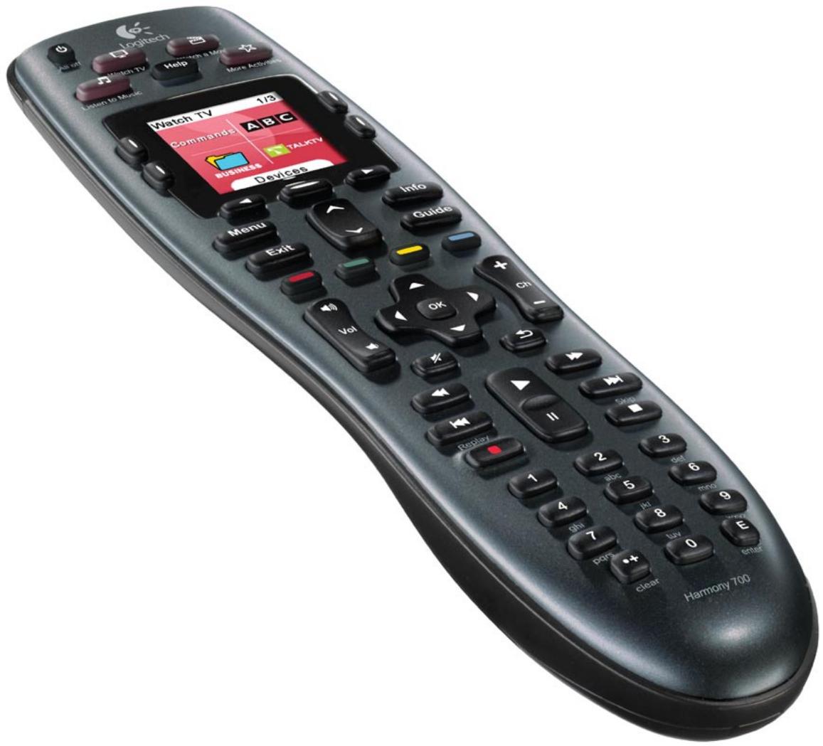 LOGITECH HARMONY 700 REFRESH - Manuel de l'utilisateur - 2