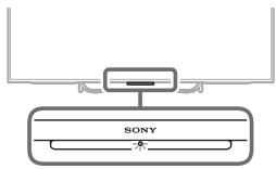 SONY FW-55X8570C, FW-65X8570C - Dioda podswietlenia LED jest wączona. - 1