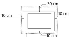 SONY FW-55X8570C, FW-65X8570C - Falra szerelve - 1