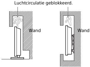 SONY FW-55X8570C, FW-65X8570C - Installatie op de standard - 2