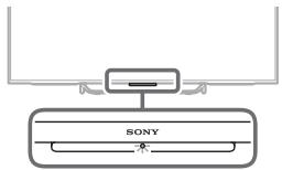 SONY FW-55X8570C, FW-65X8570C - Belysnings-LED'en er taendt. - 1