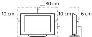 SONY FW-55X8570C, FW-65X8570C - Stand ile monte edildiginde - 1