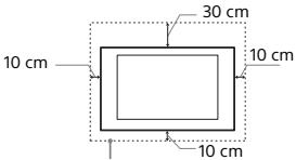 SONY FW-55X8570C, FW-65X8570C - Installato a parete - 1