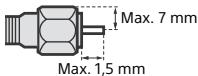 SONY FW-55X8570C, FW-65X8570C - Dopruceni pro zasuvku typu, F" - 1