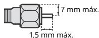 SONY FW-55X8570C, FW-65X8570C - Recomendación sobre el conductor de tipo F - 1