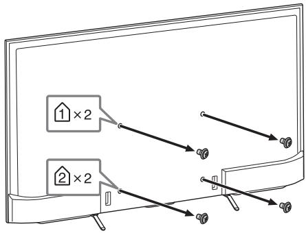 SONY FW-55X8570C, FW-65X8570C - 3a CBAJIaHe Na BnHTOBeTe OT 3aHaTa CTpaHa Na TeleBn3opa (KD-75/65X850xC) - 1