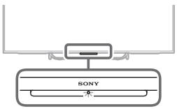 SONY FW-55X8570C, FW-65X8570C - Valaistuksen LED syttyy. - 1