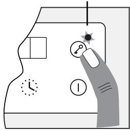 ROSIERES RVE 7410 - - FONCTIONNEMENT DE LA TOUCHE VERROUILLAGE - 1