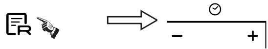R → - +