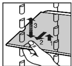 LIEBHERR IK 3414 - Decaler les tablettes de rangement - 1