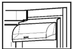 LIEBHERR IK 3414 - Déplacer les balconnets de contre-porte - 3