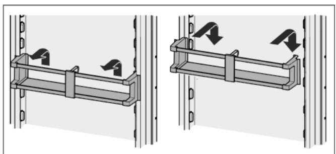 LIEBHERR IK 2754 - Déplacer les balconnets de contre-porte - 1