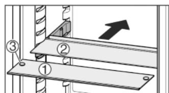 LIEBHERR IK 2754 - Utiliser la tablette de rangement composée de deux parties - 3