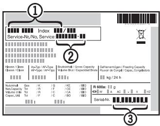 LIEBHERR CU 3503 - Plaquette signalétique et S.A.V. - 2