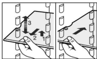 LIEBHERR IKB 2710 COMFORT BIOFRESH - Décaler les tablettes de rangement - 1