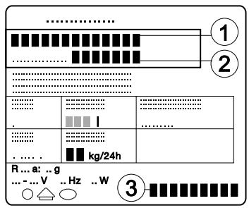 LIEBHERR SGN - Plaquette signalétique et S.A.V. - 1