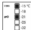 LIEBHERR GNP 2303 COMFORT NOFROST - Enclencher la sécurité pour enfants - 1