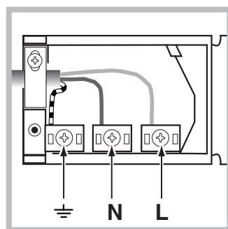SCHOLTES FN 56 XA - Fitting the power supply cable - 2