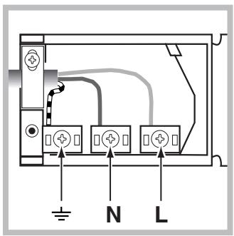 SCHOLTES FN 66 XA - Montaje del cable de alimentacion electrica - 2