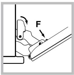 SCHOLTES FN 66 XA - Cleaning the oven door - 2
